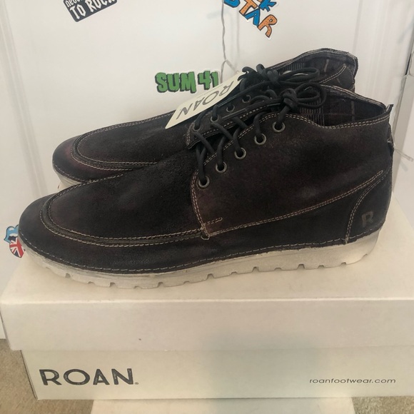 ROAN By Bedstu Tobias Black Leather Boots. New In Box! Sz 10.5, 11, 11.5, 12. - Picture 7 of 10